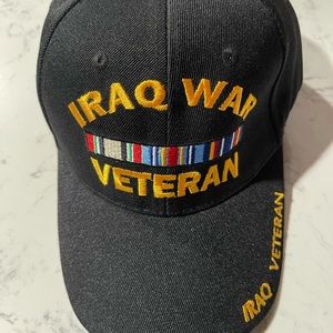 Iraq War Veteran Cap Black